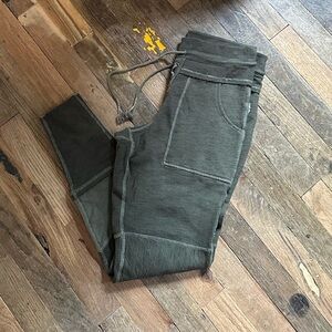 Free People Sweatpants Leggings - M - Green